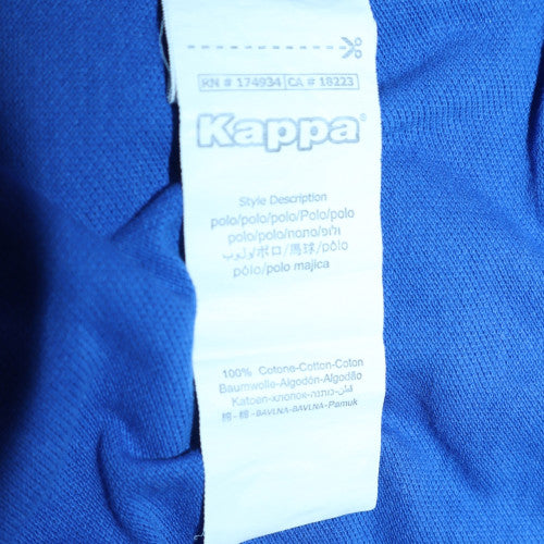 Kappa Men's Blue 2XL Cotton Polo Shirt Short Sleeve Sports Style