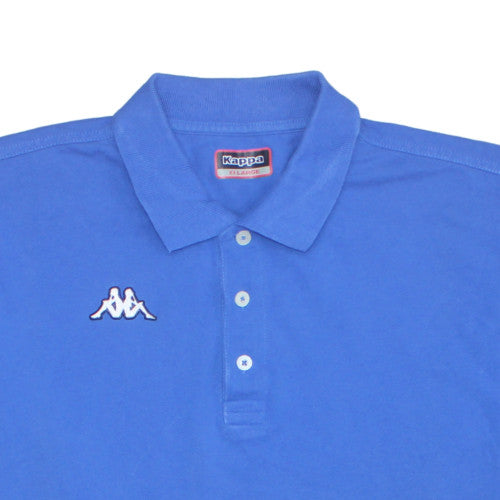 Kappa Men's Blue 2XL Cotton Polo Shirt Short Sleeve Sports Style
