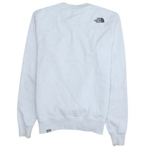 The North Face Men's White Pullover Sweatshirt M Outdoor Fleece