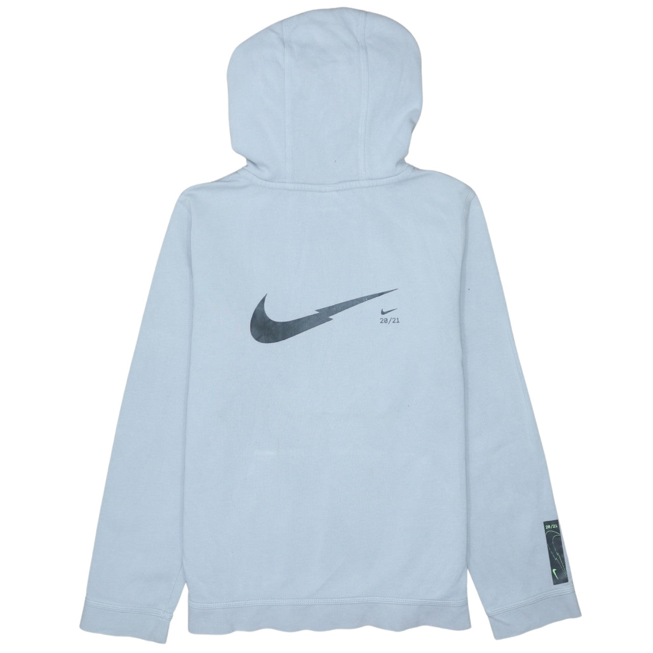 Nike Teens Blue Pullover Hoodie XL Fleece Logo Sweatshirt