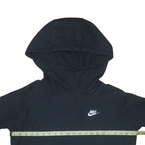Nike Men's Black Pullover Hoodie M Regular Fit Sports Fleece