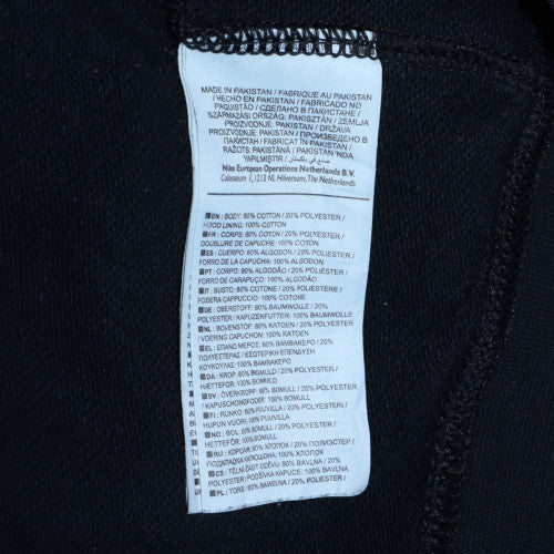 Nike Men's Black Pullover Hoodie M Regular Fit Sports Fleece