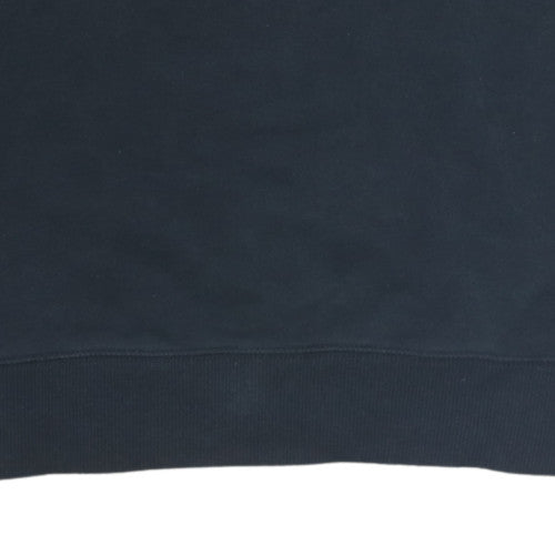 Nike Men's Black 1/4 Zip Fleece Sweatshirt L Regular Fit