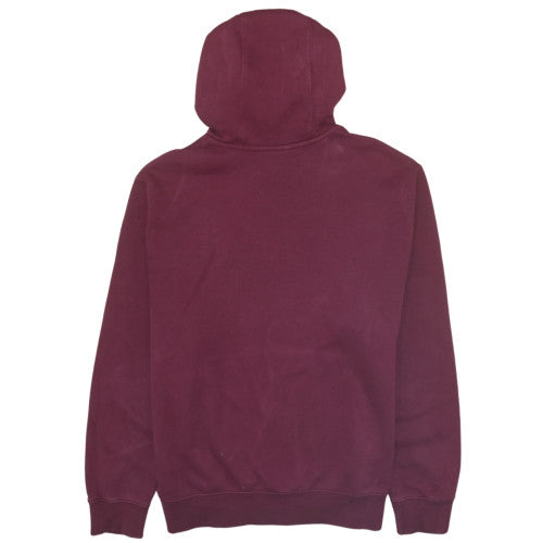 Nike Men's Red Pullover Hoodie Size M Fleece Sportswear