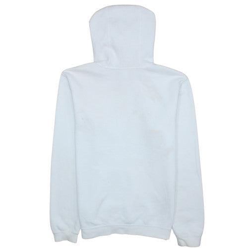 Nike Men's White Pullover Hoodie M Logo Fleece Sportswear