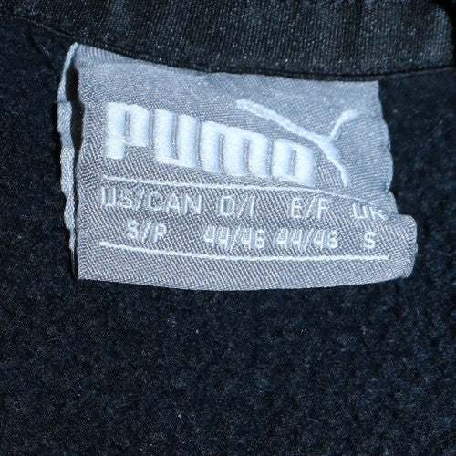 Puma Men's Black Pullover Hoodie Size S Fleece Sportswear