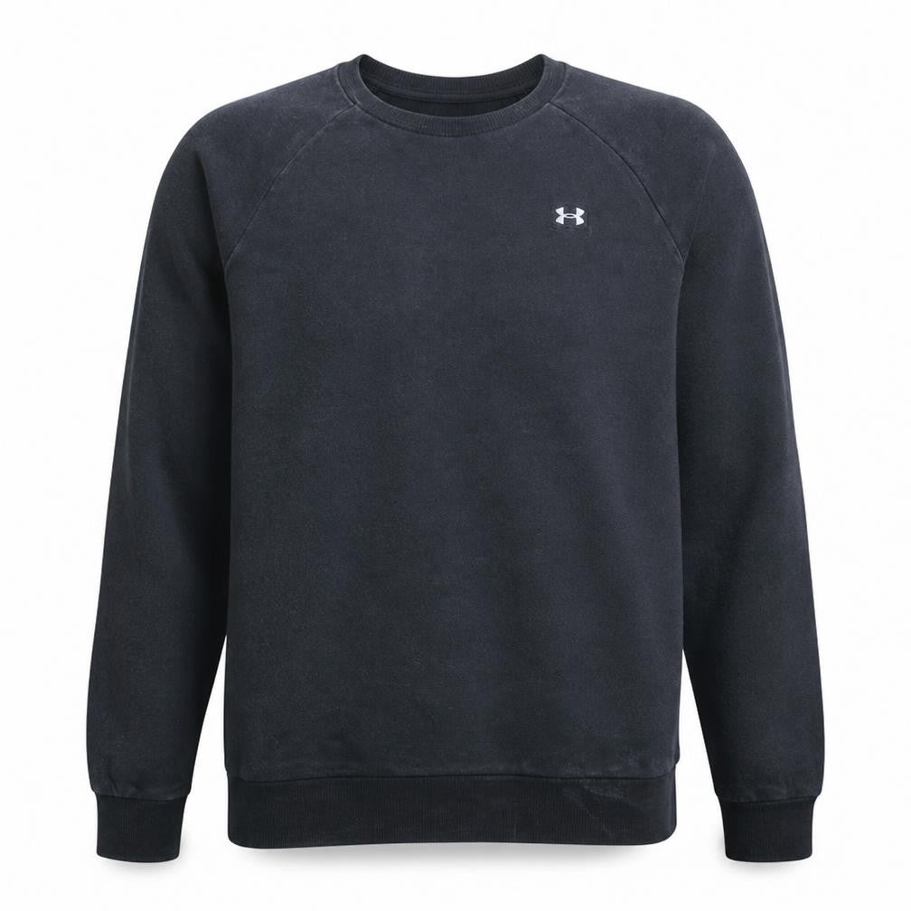Under Armour Men's Black Medium Crew Neck Pullover Sweatshirt