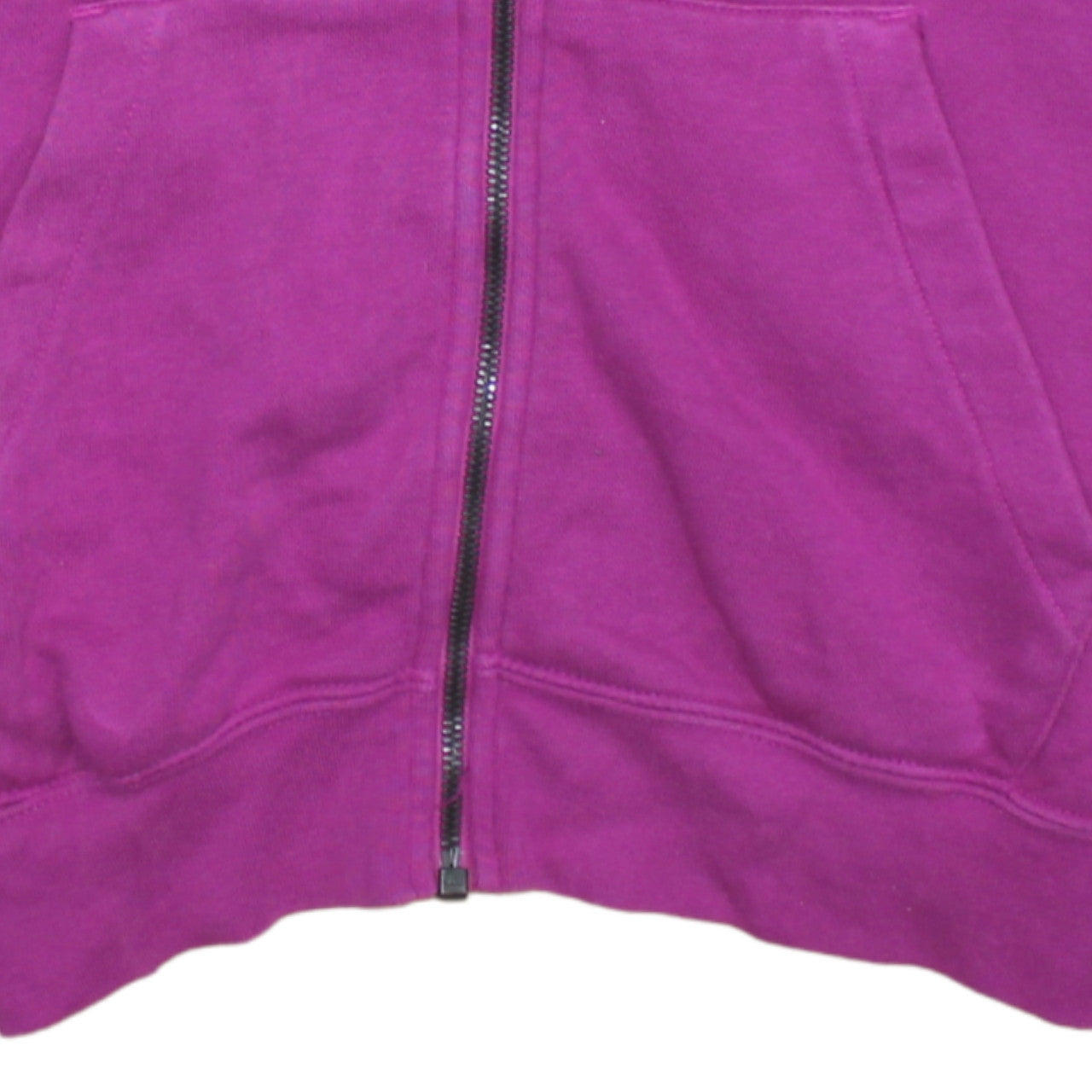Nike Women’s Pink Full Zip Hoodie Small - Cotton Blend Sportswear