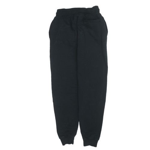 FILA Men's Black Jogger Sweatpants Size S Regular Fit Fleece