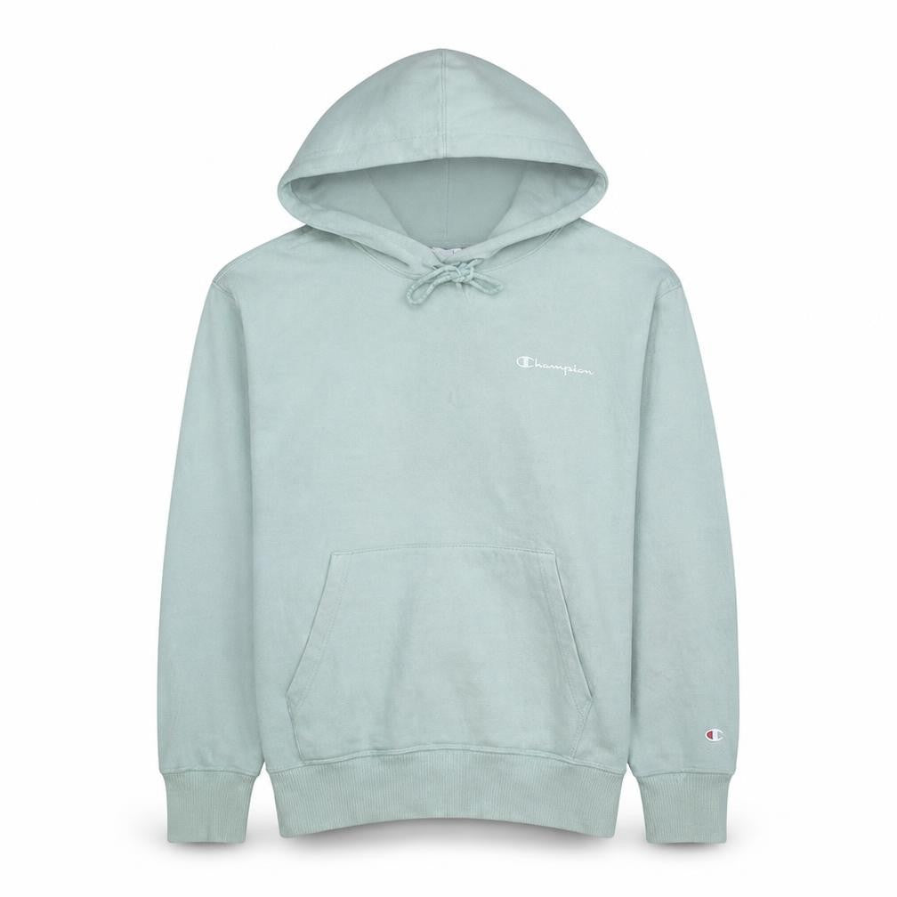 Champion Women’s Light Blue Pullover Hoodie Medium Cotton Blend
