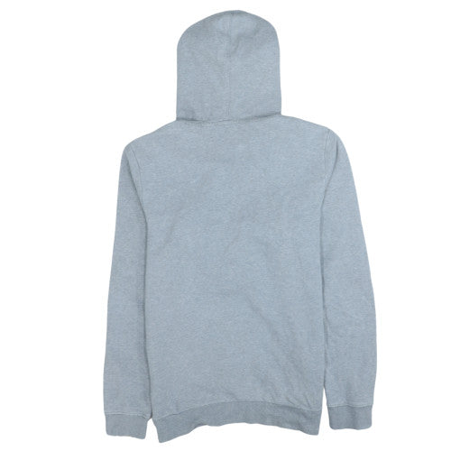 Napapijri Men's Grey Regular Fit Pullover Hoodie Size S