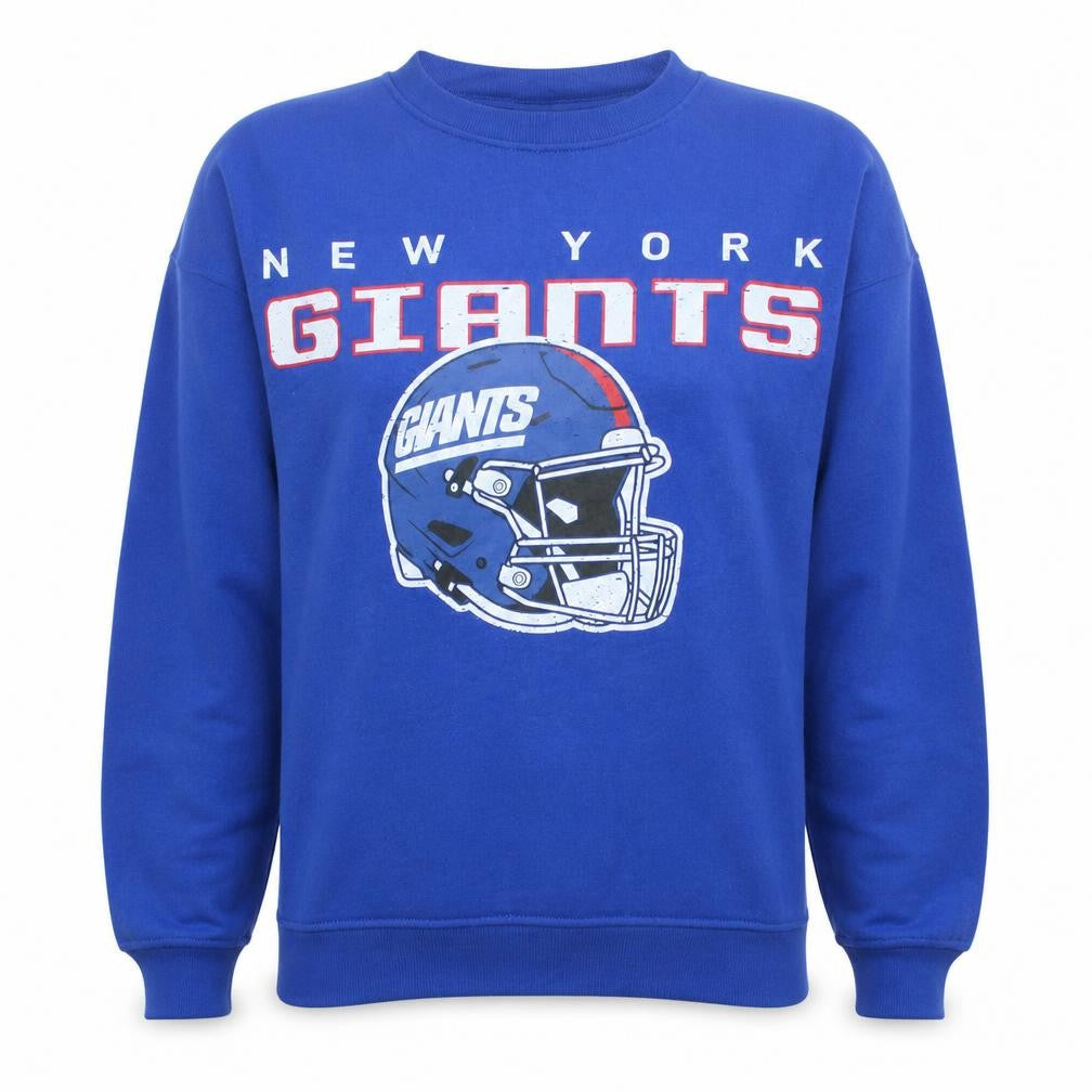 Primark NFL Women Blue XL Pullover Sweatshirt New York Giants