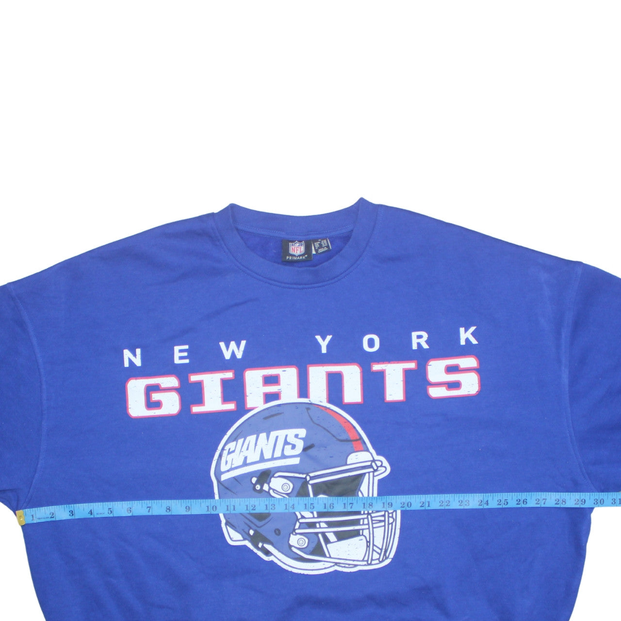 Primark NFL Women Blue XL Pullover Sweatshirt New York Giants