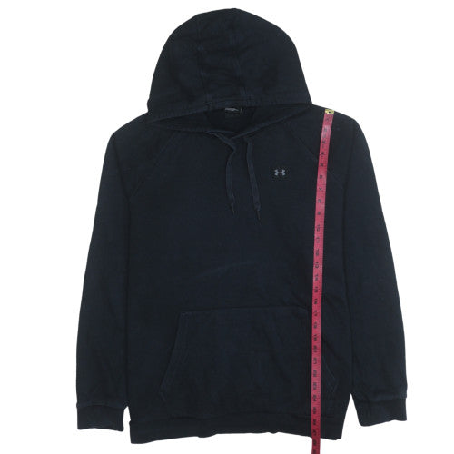 Under Armour Men’s Black 2XL Pullover Hoodie Regular Fit Logo Fleece