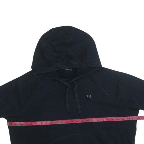 Under Armour Men’s Black 2XL Pullover Hoodie Regular Fit Logo Fleece