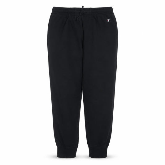 Champion Womens Black L Jogger Sweatpants Cotton Blend Drawstring