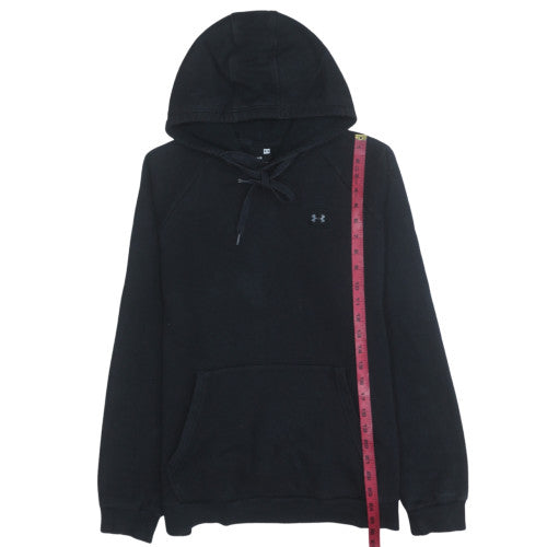 Under Armour Men's Black Pullover Hoodie Size L Fleece Sportswear