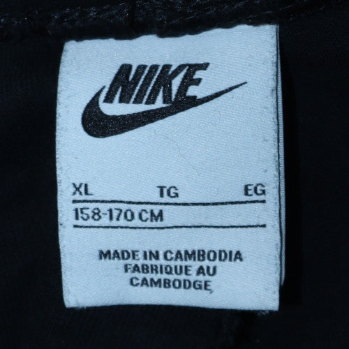 Nike Boys Black XL Jogger Sweatpants Fleece Activewear Tapered Trousers