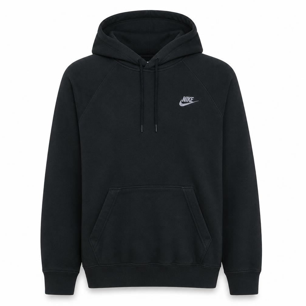 Nike Men's Black XS Pullover Hoodie with Logo