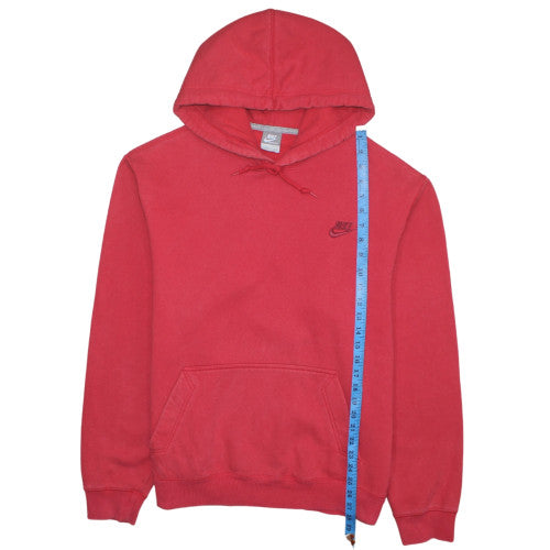 Nike Men's Red Pullover Hoodie Size L Fleece Sportswear