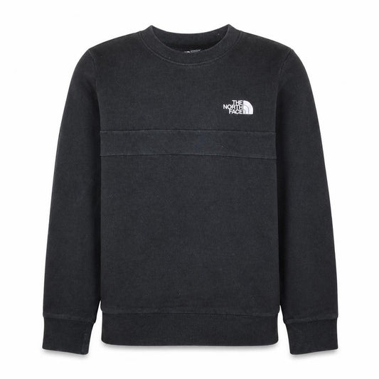 The North Face Boys Black XL Crew Neck Pullover Sweatshirt Cotton Blend
