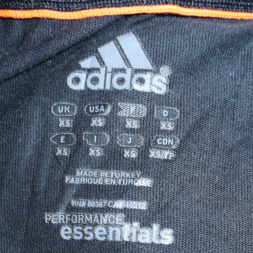 Adidas Men's Black XS Performance Essentials Sports T-Shirt
