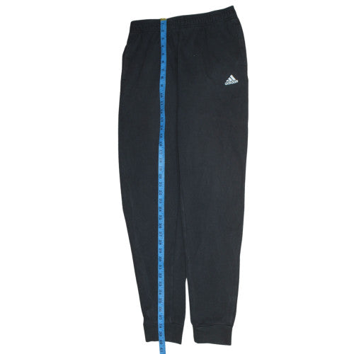 Adidas Boys Black Jogger Sweatpants 15-16 Years Fleece Activewear