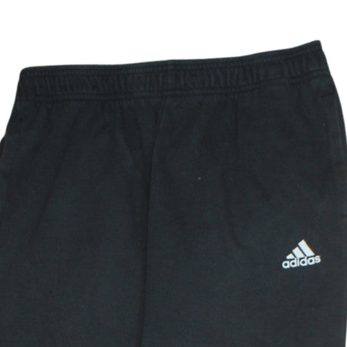 Adidas Boys Black Jogger Sweatpants 15-16 Years Fleece Activewear