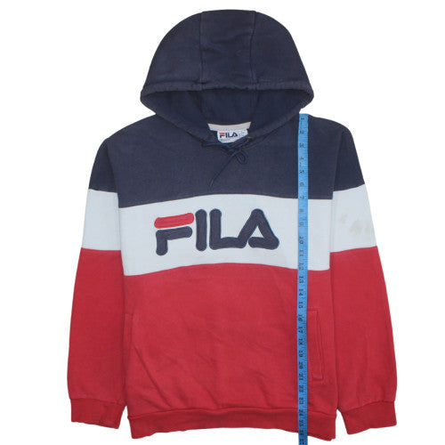 FILA Men's Multicoloured Pullover Hoodie L Regular Fit