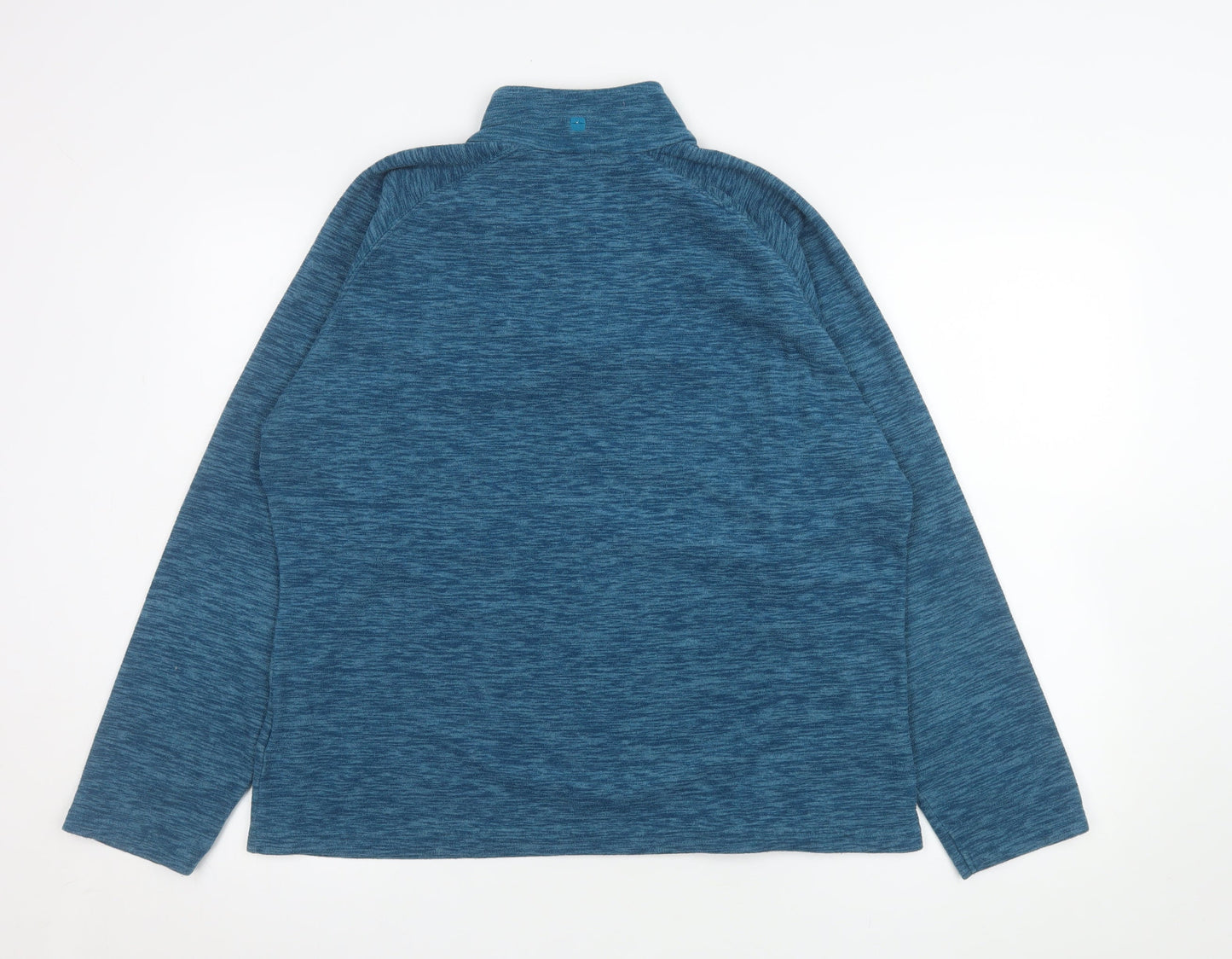 Mountain Warehouse Women's Blue 1/2 Zip Pullover Sweatshirt UK 18