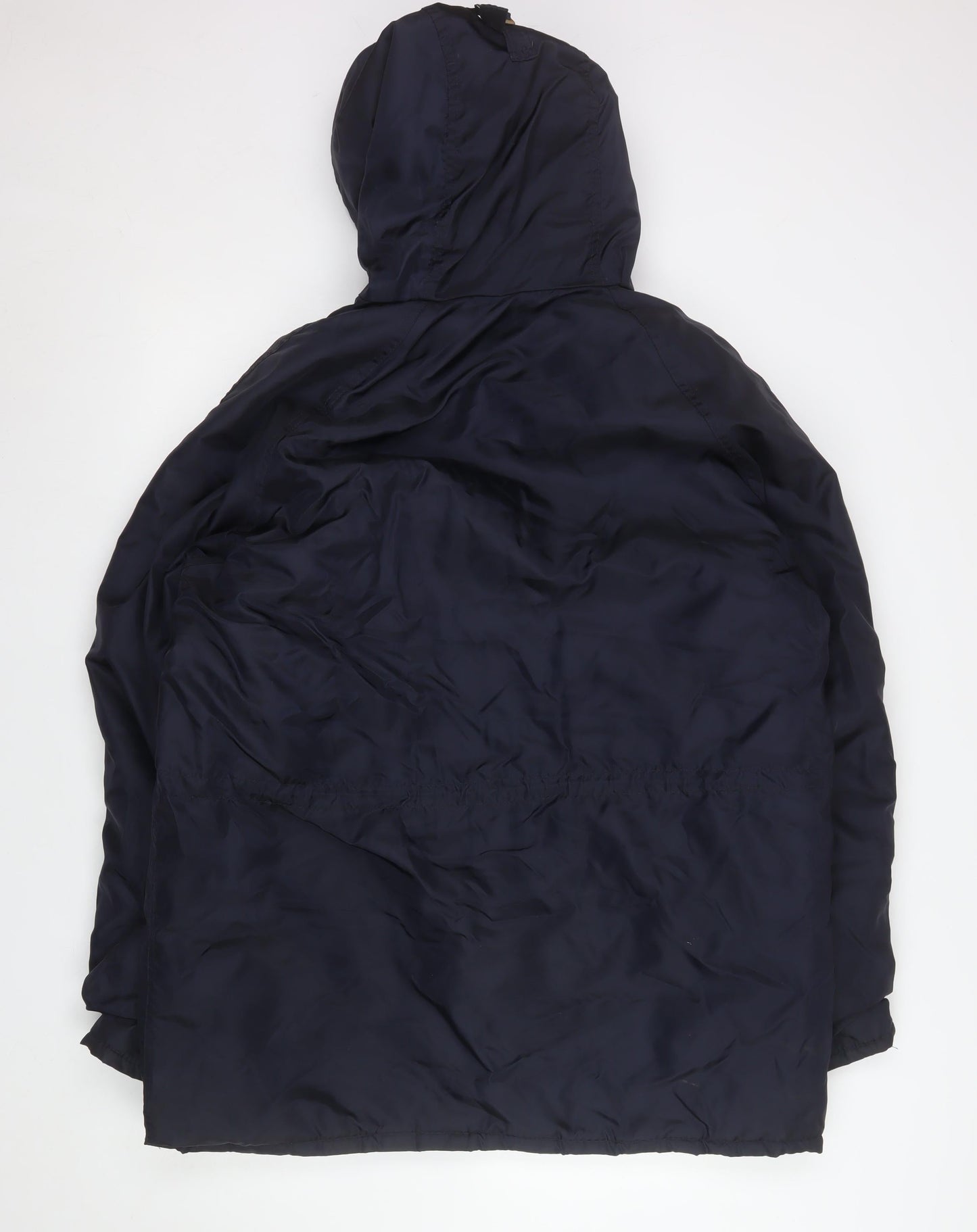 Golden Eagle Men’s Blue L Parka Coat Hooded Nylon Winter Jacket