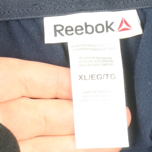 Reebok Men's Blue XL Athletic Training Shorts Lightweight