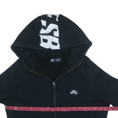 Nike SB Men's Black Full Zip Hoodie M Regular Fit Skate Style