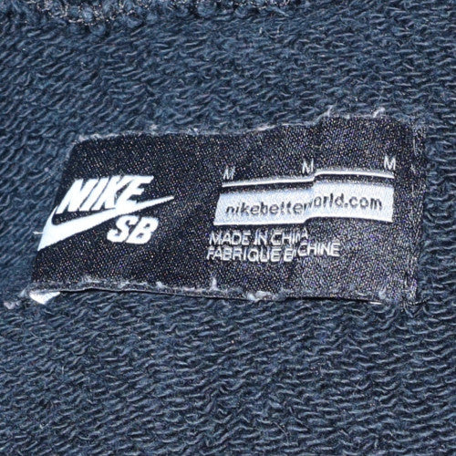 Nike SB Men's Black Full Zip Hoodie M Regular Fit Skate Style