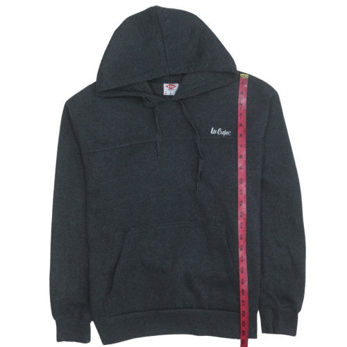 Lee Cooper Men's Black Pullover Hoodie M Regular Fit Fleece