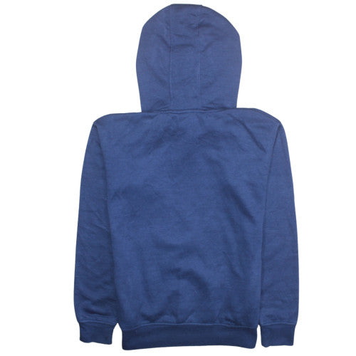 Disney Stitch Blue Hoodie Womens 2XS Pullover Casual Cotton Primark