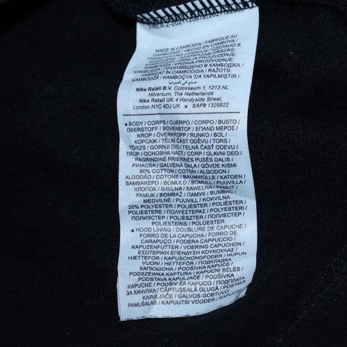 Jordan Men's Black Pullover Hoodie Size L Fleece Sportswear
