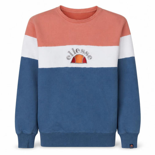 Ellesse Men's Multicoloured Crew Neck Pullover Sweatshirt Size M