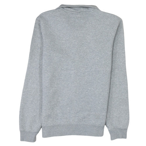 Nike Men's Grey XS 1/4 Zip Fleece Sweatshirt Activewear