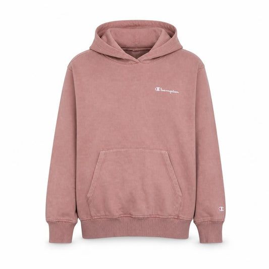Champion Womens Pink Pullover Hoodie Small Cotton Blend Casual Wear