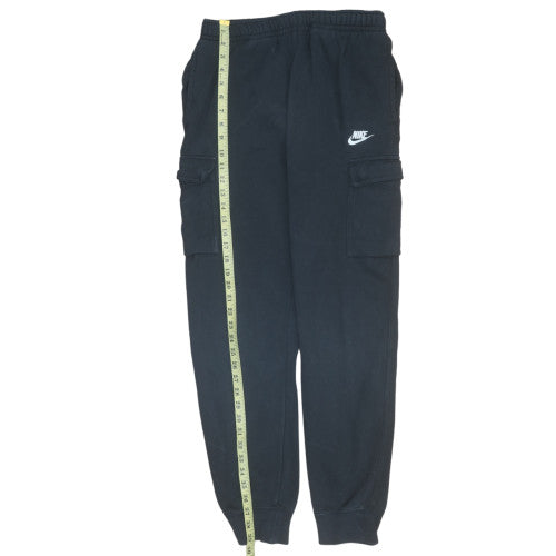 Nike Men’s Black Cargo Jogger Trousers Size M Fleece Sportswear