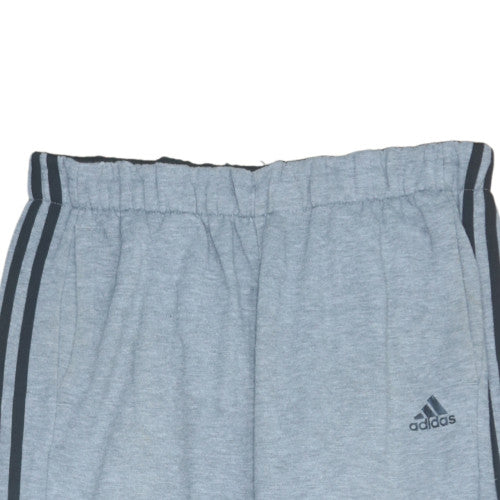 Adidas Men’s Grey Sport Essentials Climalite Sweatpants L Regular Fit