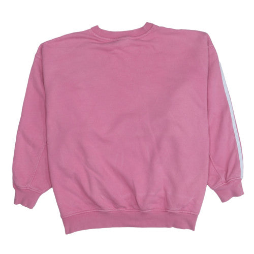 Adidas Women Pink Crew Neck Pullover Sweatshirt UK 10