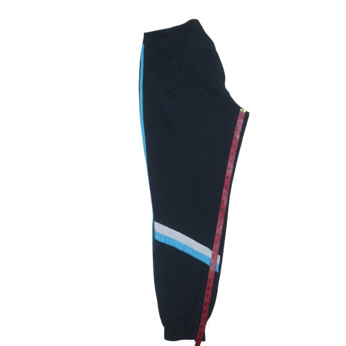 Adidas Men's Black Chelsea Sweatpants L Sports Tapered Fit
