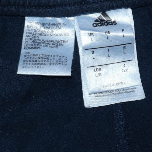 Adidas Men's Black Chelsea Sweatpants L Sports Tapered Fit
