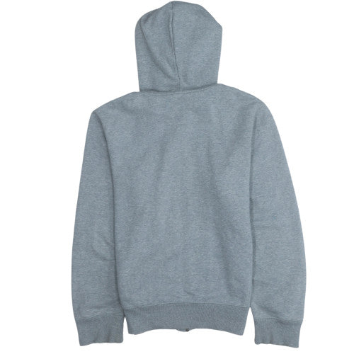 Nike Men's Grey Full Zip Hoodie Small Fleece Sweatshirt