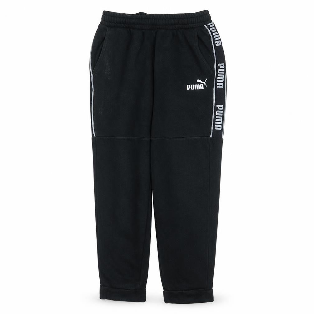 Puma Men's Black M Fleece Sweatpants Regular Fit Sports Trousers