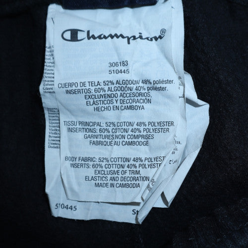 Champion Boys Black 2XL Jogger Trousers with Side Stripe and Drawstring