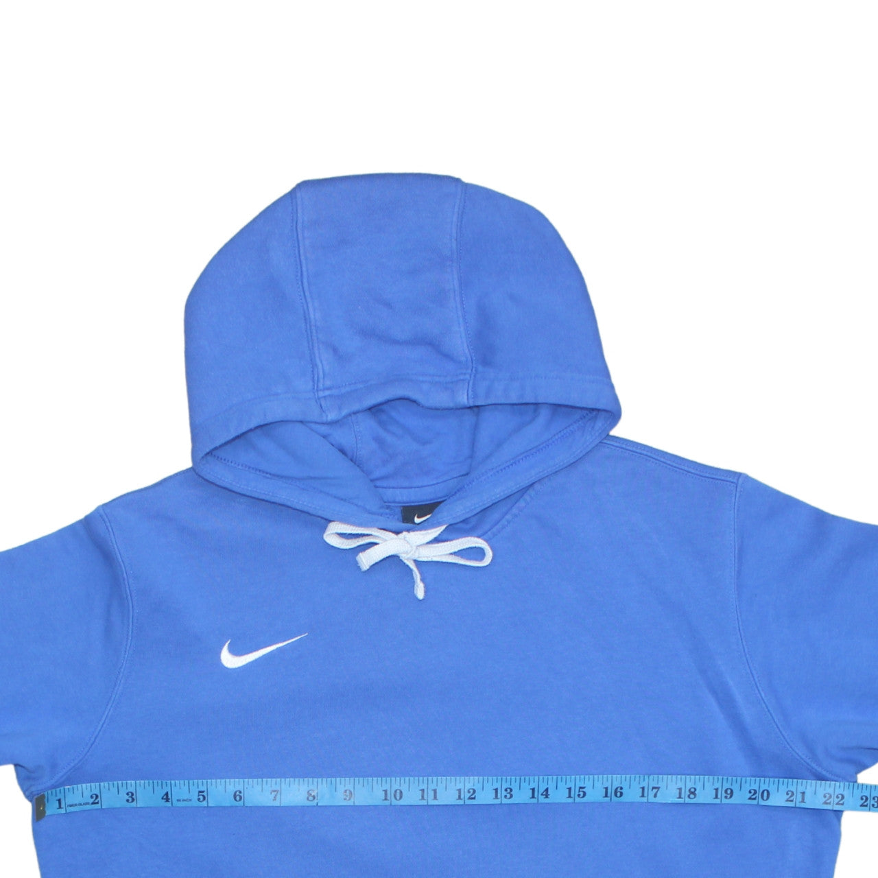 Nike Men's Blue Pullover Hoodie Size M Sports Fleece Sweatshirt