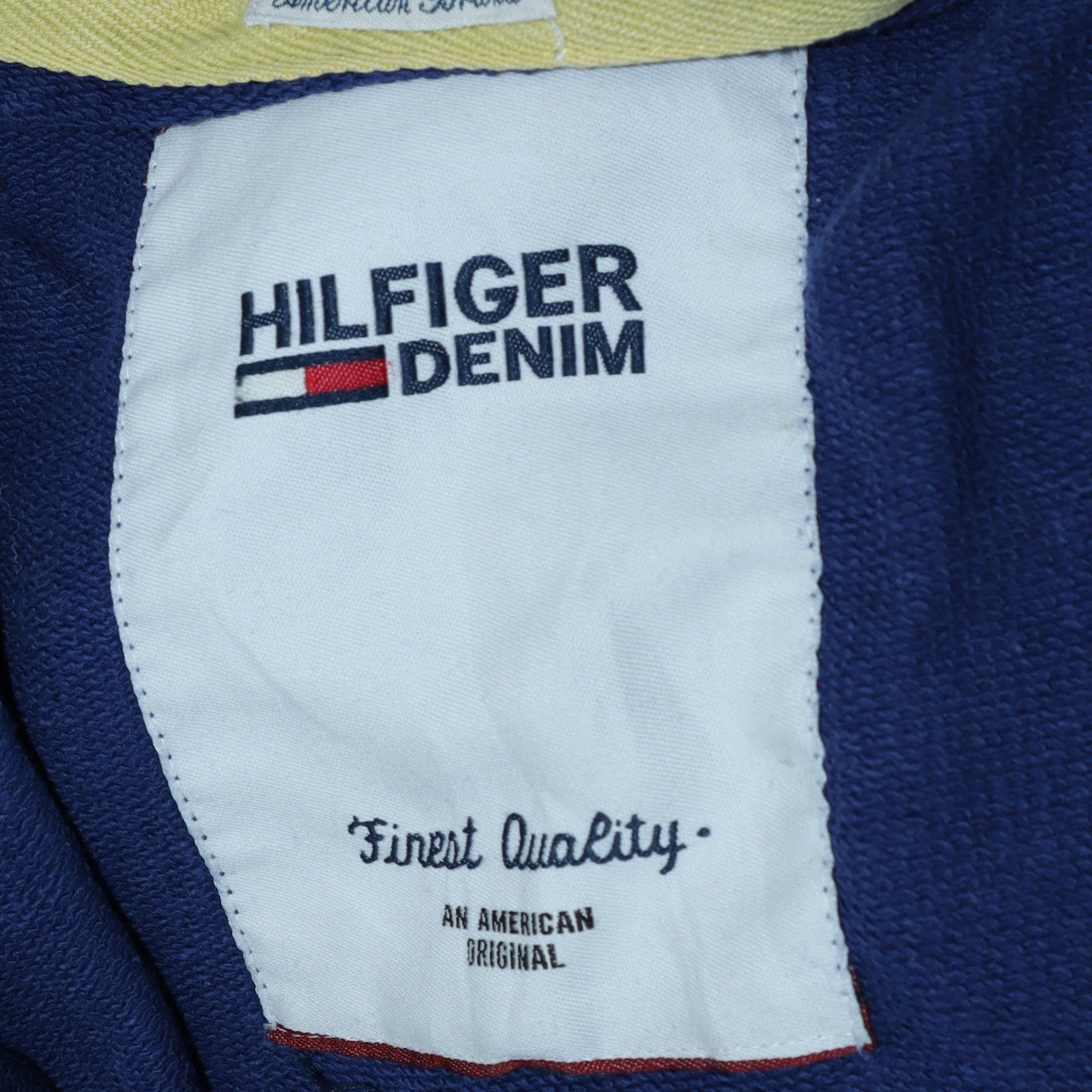 Hilfiger Denim Men's Blue Full Zip Hoodie Size M